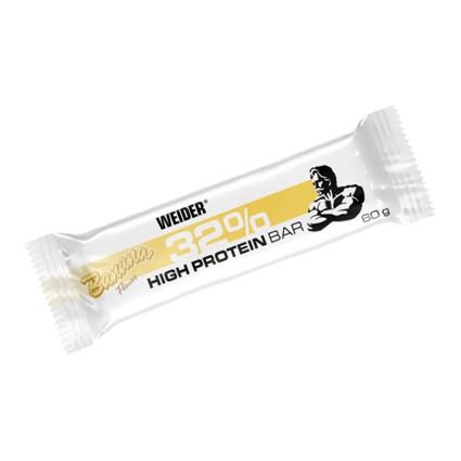 BARRITA PROTEINA 32% WEIDER BANANA 60 GR